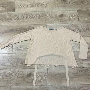 Vince cashmere tie back sweater